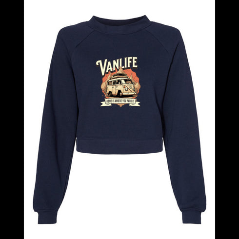 VANLIFE HOME IS WHERE YOU PARK IT Bella canvas hoodie 7505